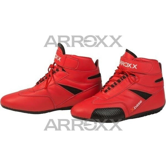 Arroxx kartschoenen Xbase rood leer